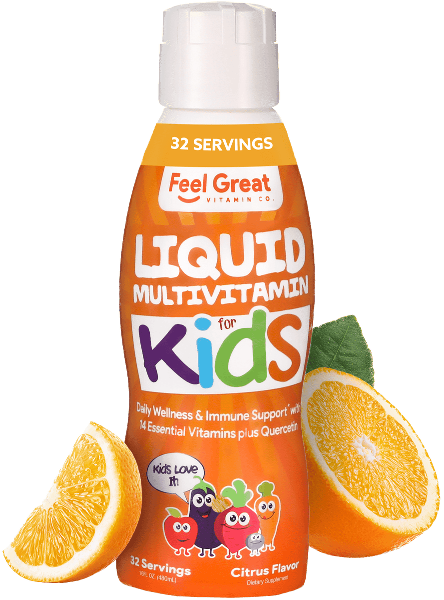 Kids Liquid Multivitamin (30 Day) The Feel Great Vitamin Company