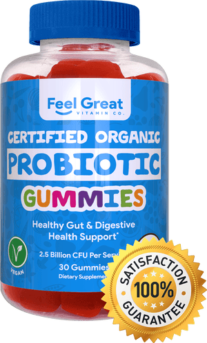 USDA Organic Probiotic Gummies Gummies feelgreat365 