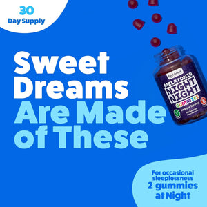 Melatonin 5mg Gummies Supplements Feel Great 365, LLC 