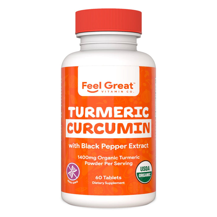 Organic Turmeric Curcumin with BioPerine