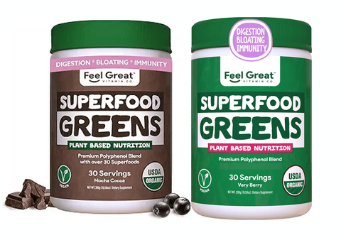 The ULTIMATE Greens Super Combo (2 bottles) SALE! Superfoods Feel Great 365, LLC 