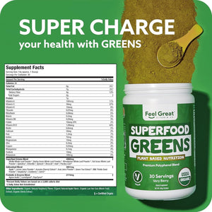 The ULTIMATE Greens Super Combo (2 bottles) SALE! Superfoods Feel Great 365, LLC 