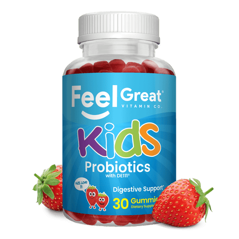 USDA Organic Probiotics for Kids Gummies Kids Feel Great 365, LLC 