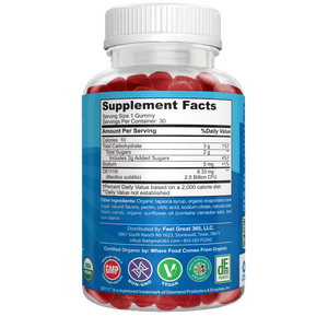 USDA Organic Probiotics for Kids Gummies – The Feel Great Vitamin