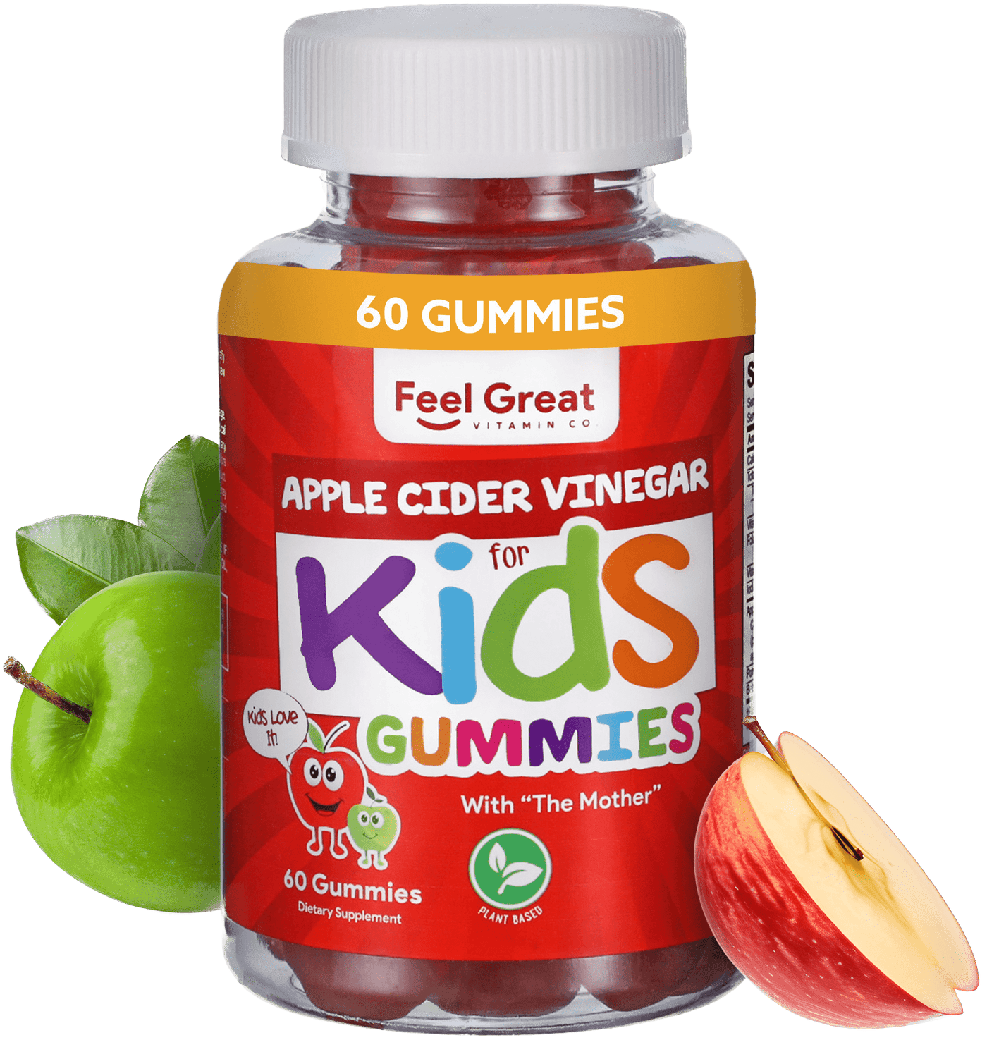 Apple Cider Vinegar Gummies for Kids – Feel Great 365, LLC