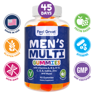 Men's Multivitamin Gummies Gummies feelgreat365 