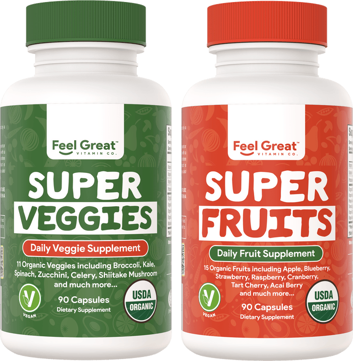 USDA Organic Fruit and Vegetable Capsules