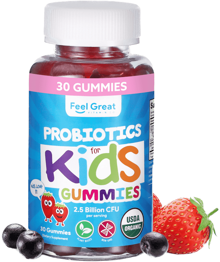 USDA Organic Probiotics for Kids Gummies