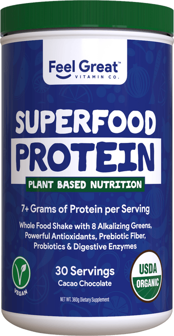 Kids Organic Superfood Greens with Protein Shake – Feel Great 365, LLC