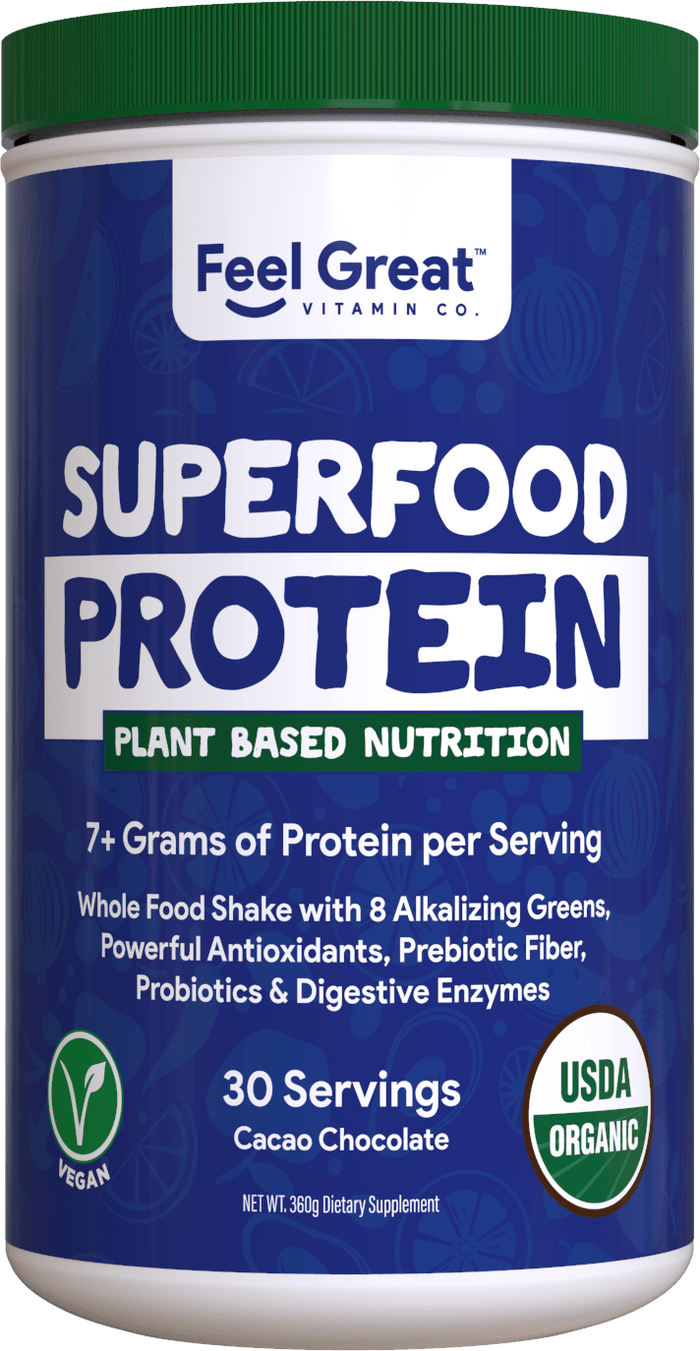 USDA Organic Superfood Greens with Vegan Protein